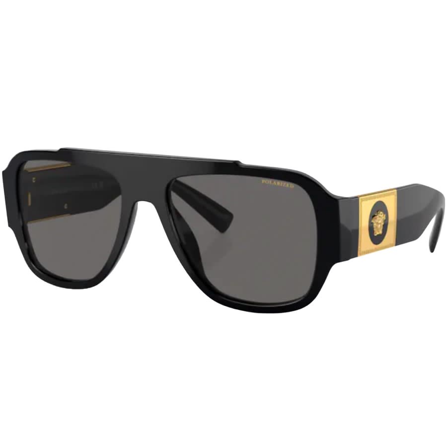 Versace 0VE4436 Sunglasses Black | Mainline Menswear us